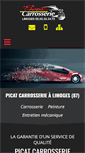 Mobile Screenshot of picat-carrosserie.com
